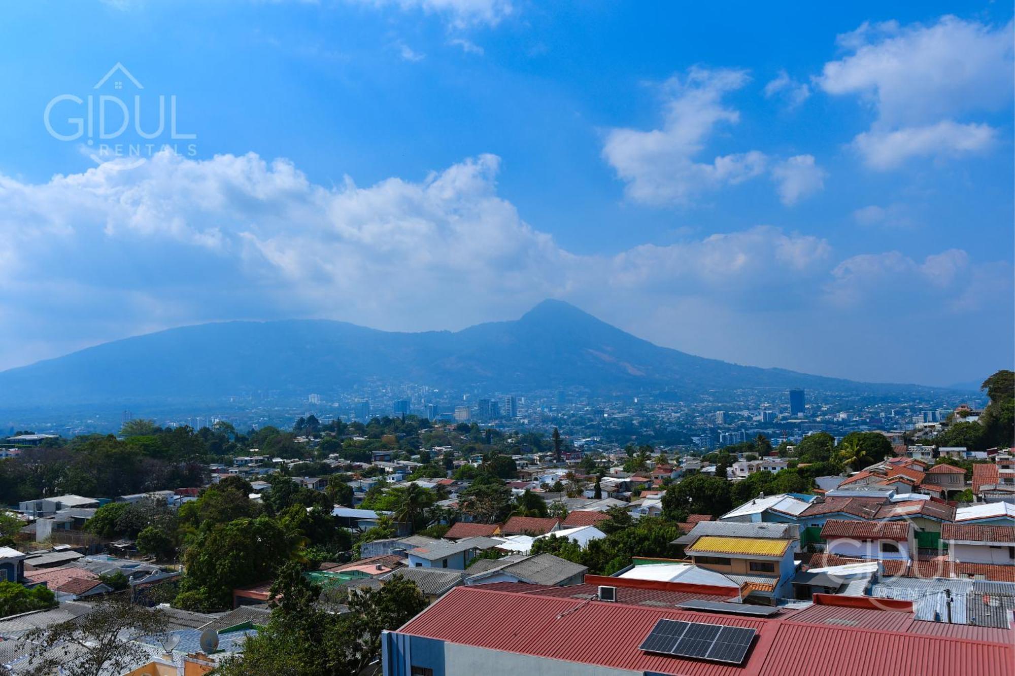 Volcano Views Apartment Сан-Сальвадор Экстерьер фото