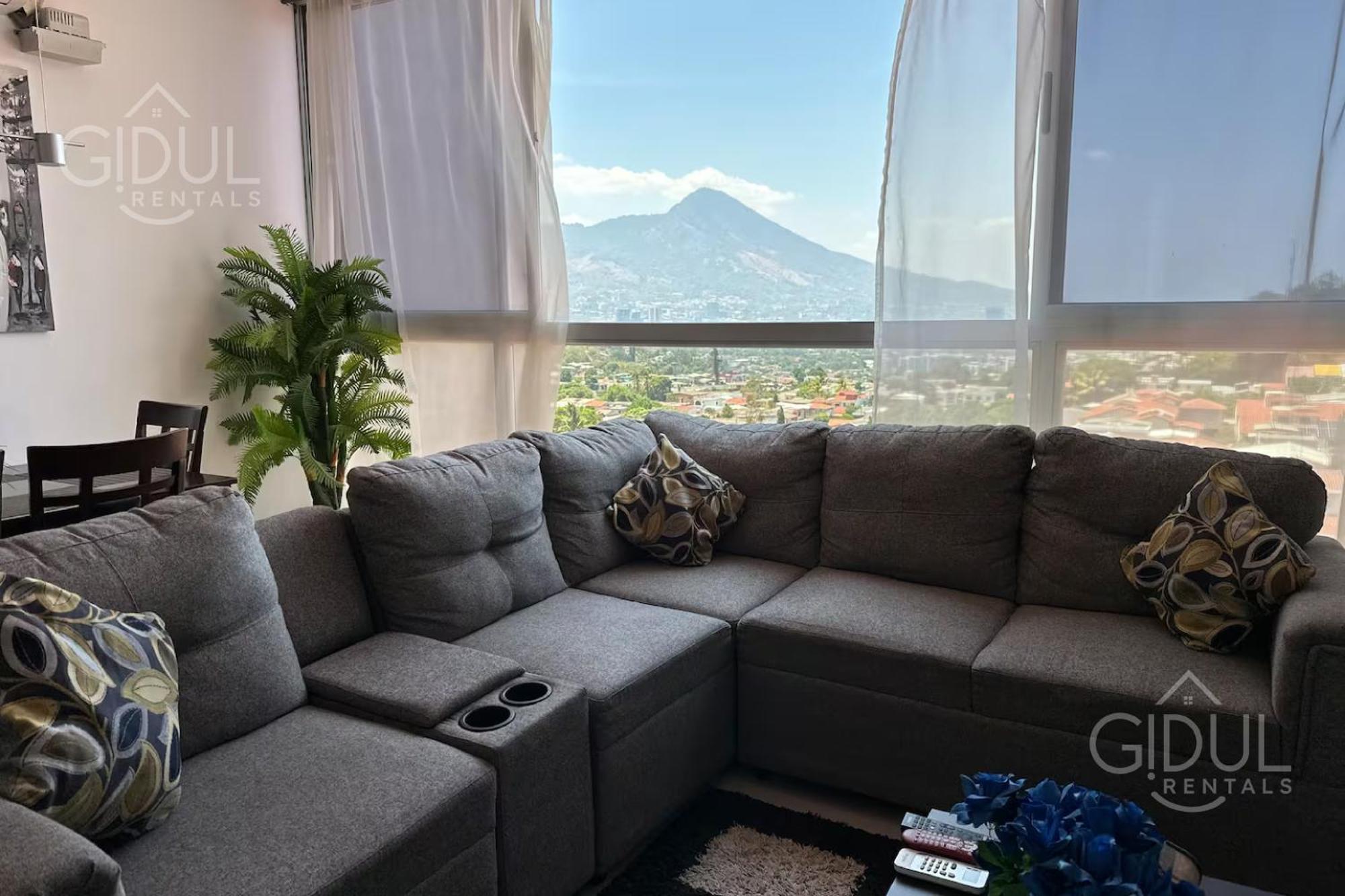 Volcano Views Apartment Сан-Сальвадор Экстерьер фото